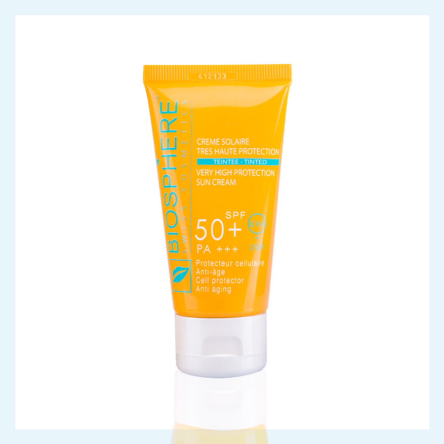 Very High Protection Sun Cream Tinted SPF 50+ – Biosphere